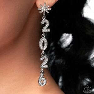 Elegant Silver 2026 Drop Earrings